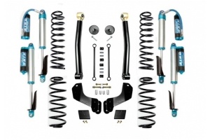 Evo Manufacturing 2.5in Enforcer Overland Stage 2 Lift Kit w/ Comp Adjuster Shocks - JL 