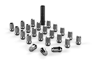 Teraflex 5 Lug 1/2x20 Spline Drive Lug Nuts, Chrome 23 pieces -  JK/TJ/YJ/XJ