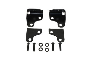 Kentrol Windshield Light Mount - Powdercoat Black  - JK 