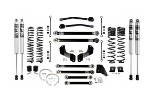EVO Manufacturing 6.5in Enforcer Overland Lift Kit, Stage 4 w/ Fox 2.0 Shocks - JT