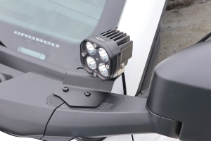 LOD Black Ops Single A-Pillar Base Light Mount - Black - Bronco 2021+