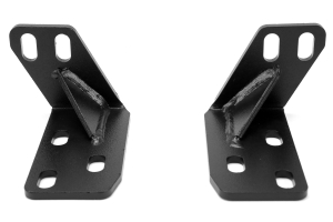 Rock Hard 4x4 Rear Bumper Frame Brace Kit Black - LJ/TJ