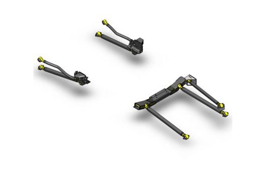 Clayton Pro Series 3 Link Long Arm Upgrade Kit  - JK 