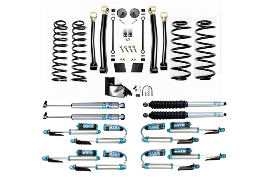 Evo Manufacturing HD 4.5in Enforcer Stage 3 Lift Kit w/ Shock Options - JL
