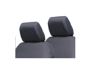 Bartact Front Headrest Covers Pair, Grey - JL