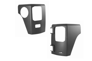 Rugged Ridge Rear Corner Body Armor - Pair - JK 2Dr