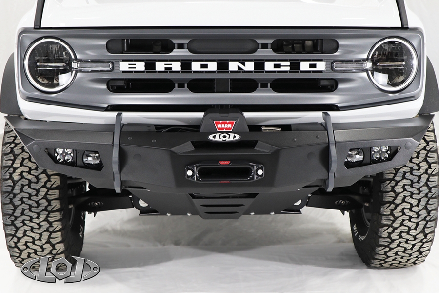 LOD Black Ops Full-Width Winch Front Bumper - Bronco 2021+