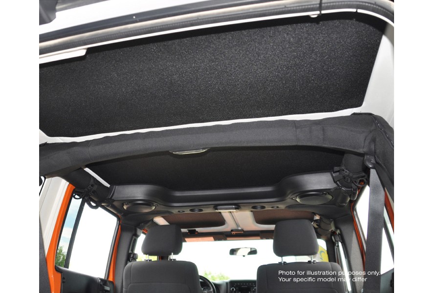 DEI Complete Headliner Kit, Black Original Finish  - JK 2dr 11-18