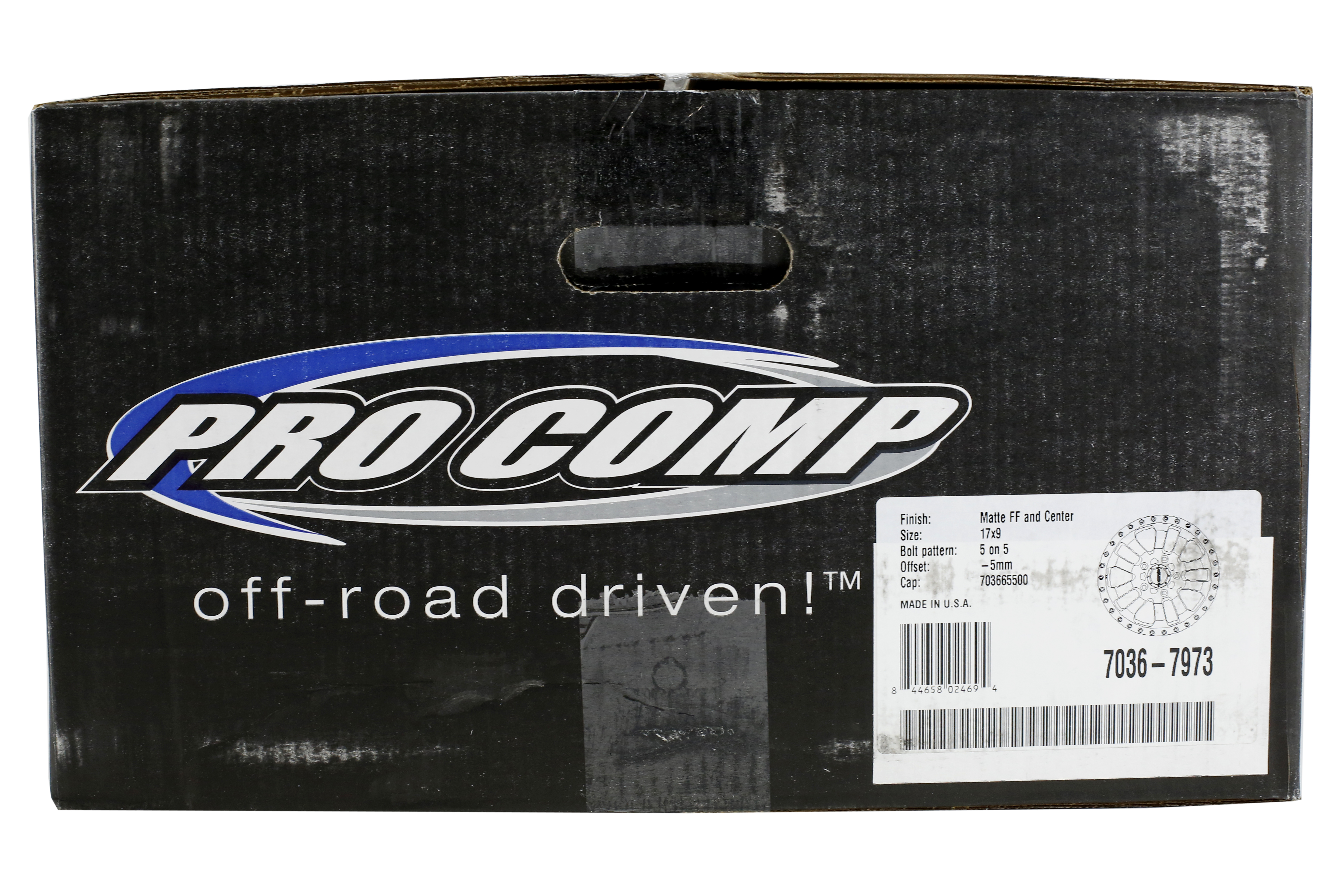 Pro Comp Series 36 Helldarado Wheel Flat Black 17x9 - JK/JL