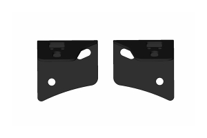 Quake LED A-Pillar Bracket for Quake Lights & Pods - JK/TJ/LJ