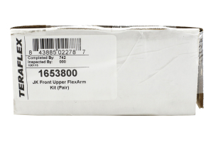 Teraflex JK Flexarm Kit Front Upper Control Arms - JK