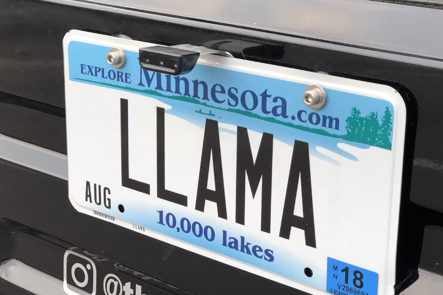 Off Road Only LitePlate License Plate LED Light w/ Harness