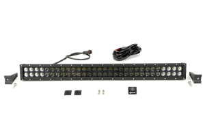 KC HiLiTES C30 LED Bar and Hood Mount  - JK