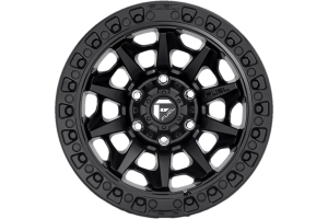 Fuel Offroad Covert D694 Series Wheel, 17x9 5x5 - Matte Black - JT/JL/JK