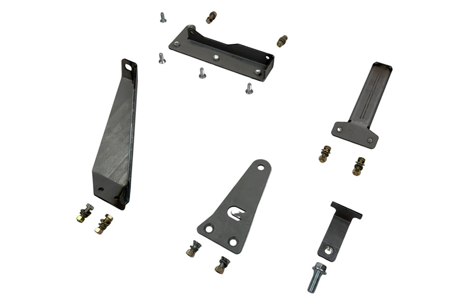 Clayton Off Road Exhaust/Resonator Skid Plate Hardware - JL