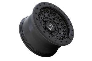 Black Rhino Barricade Beadlock Wheel, 17x8.5 5x5 - Black - JT/JL/JK