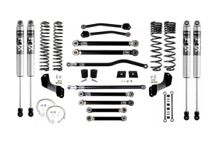 EVO Manufacturing 4.5in Enforcer Overland Lift Kit, Stage 4 PLUS w/ Fox 2.0 Shocks - JT