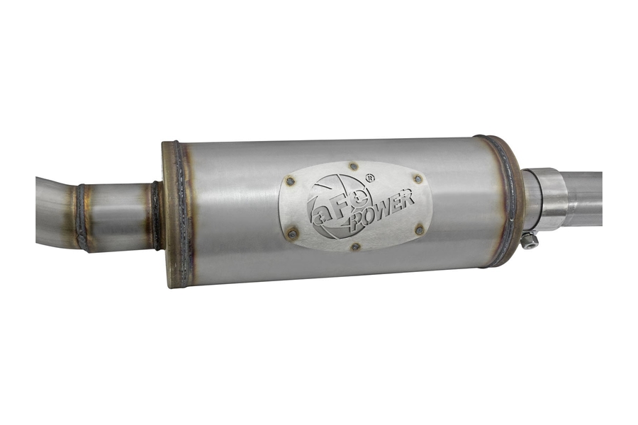 aFe POWER Rebel Series 2.5in Cat-Back Exhaust System w/ Black Tip  - JK 