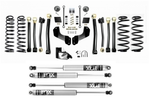 EVO Manufacturing 4.5in Enforcer Overland Stage 4 Lift Kit w/ Fox Shocks - JL
