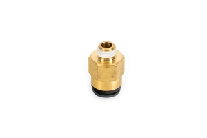AccuAir Suspension Straight Fitting (3/8in DOT/PTC - 1/8in NPT) 
