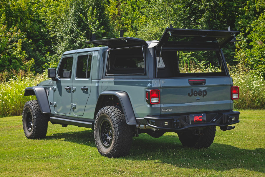 Rough Country Truck Bed Cap - 5ft Bed - JT