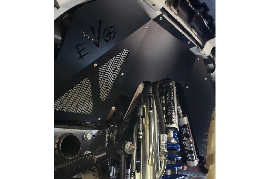 EVO Manufacturing Front Vented Aluminum Inner Fenders - JL/JT 392/Diesel