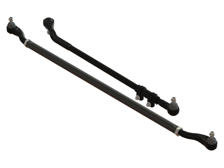 Teraflex Heavy Duty Forged Drag Link Flip Kit & Chromoly Tie Rod Kit (RHD – No Flip) - JK