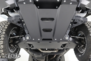 LOD Black Ops Front Differential Skid Plate - Black - Bronco 2021+