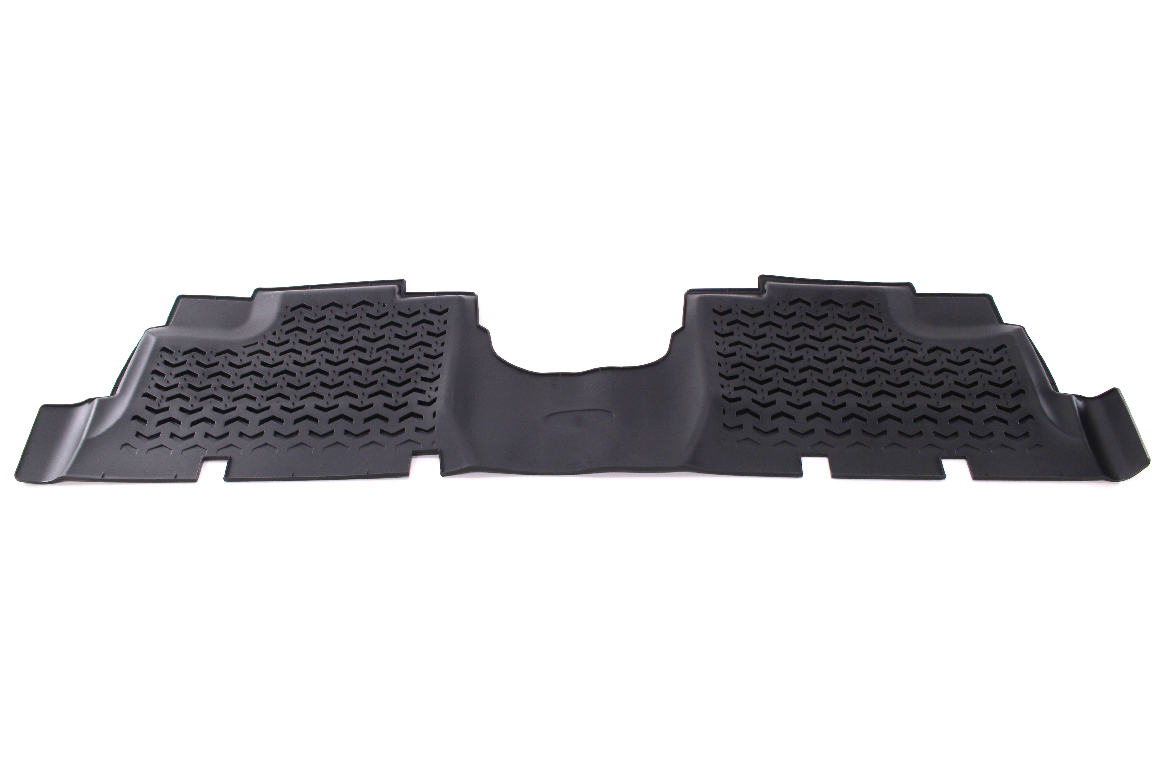 Rugged Ridge Floor Mats Rear Black - JK 4dr
