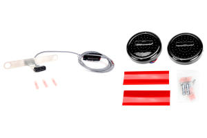 Off Road Only LiteDOT LED Tail Lights and PlateLITE Package - LJ/TJ/YJ