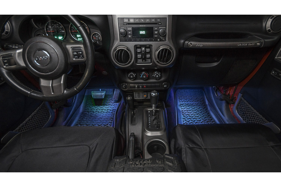 Rugged Ridge Interior Courtesy Lighting kit - Jeep Rubicon 2007-2018 |  
