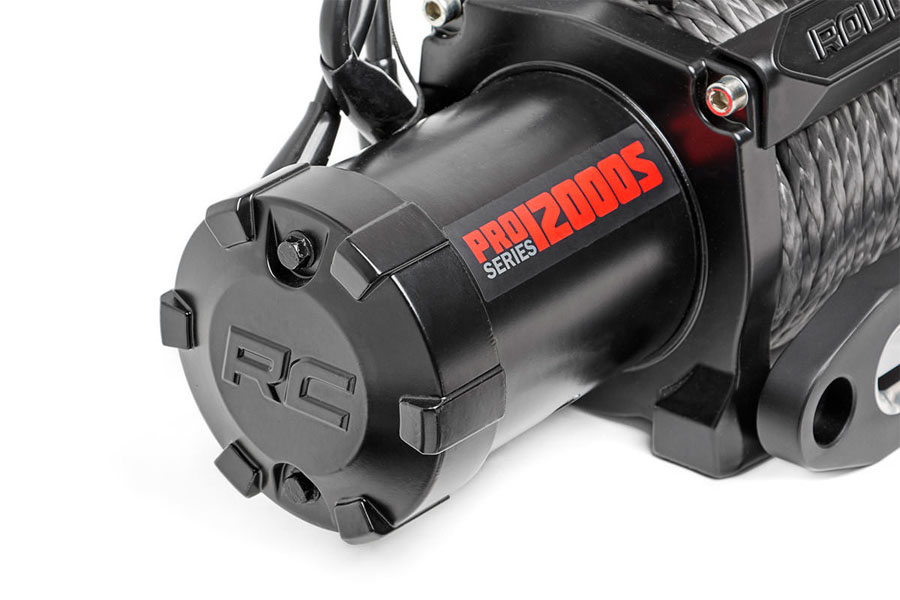 Rough Country 9500lbs PRO Series Winch w/ Synthetic Rope