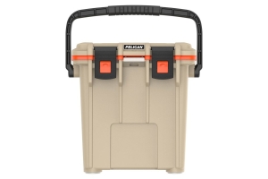 Pelican 20QT Elite Cooler  - Tan/Orange