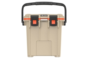 Pelican 20QT Elite Cooler  - Tan/Orange