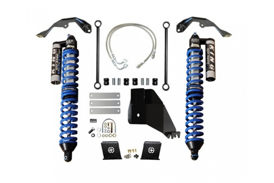 EVO Manufacturing  Rear Bolt On Coilover Kit W/Adjusters  - Black  - JT