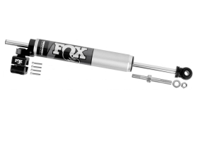 Fox 2.0 TS Steering Stabilizer, 1 1/2in Tie Rod Clamp - JK