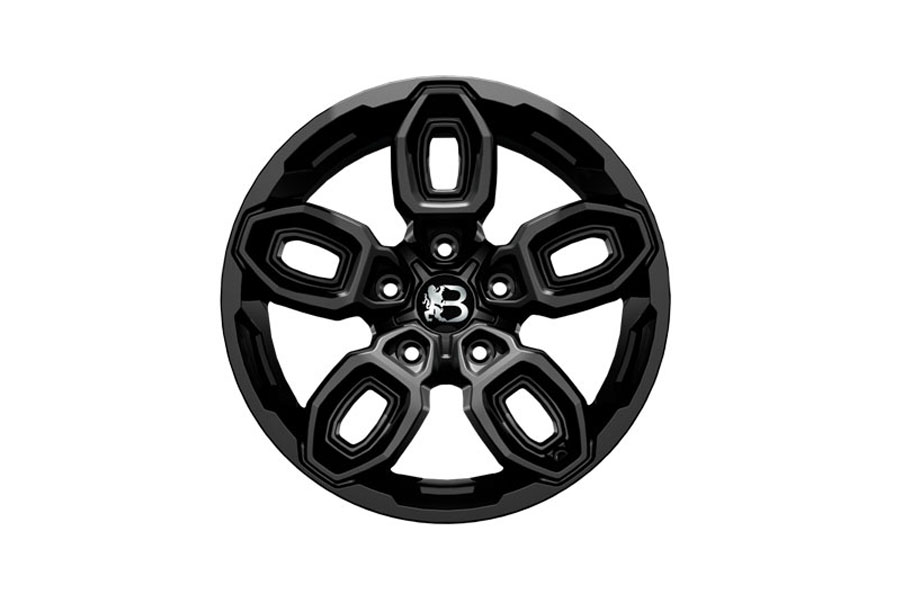 Bawarrion Bee 17x9 5x5 4mm Wheel - Matte Black w/ Chrome Logo - JL/JT/JK
