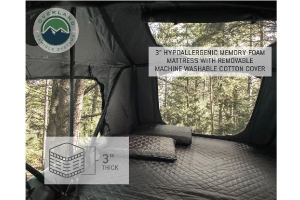 Overland Vehicle Systems Nomadic 4 Extended Roof Top Tent, Dark Gray