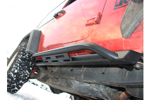 JCR Offroad Classic Rock Sliders Black - JK