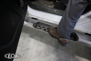 LOD Offroad Destroyer Rock Sliders, Black  - Bronco 4dr 2021+