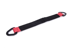 SpeedStrap 2in x 24in Axle Strap w/ D-Rings, Red 