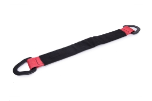 SpeedStrap 2in x 24in Axle Strap w/ D-Rings, Red  - 10,000lb Max Capacity