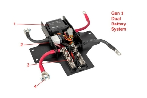 Genesis Offroad 2020  Gas Dual Battery Kit - Gen 3 - JT
