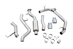 AWE OFG Dual Cat-Back Exhaust System - Chrome - Bronco 2021+