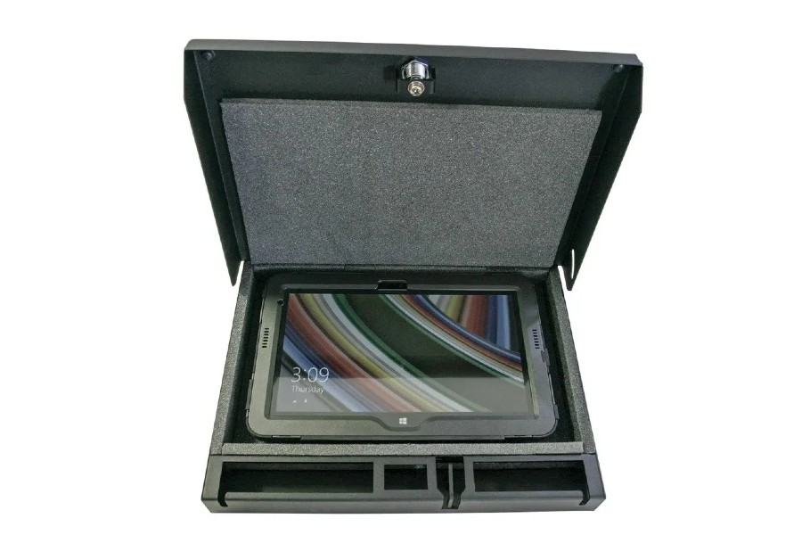 Tuffy Security Portable Safe - 14.125in x 10.625in x 1.75in