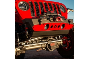 Artec Industries Nighthawk Front Bumper w/ Aluminum Skid - Bare Steel - JT/JL/JK