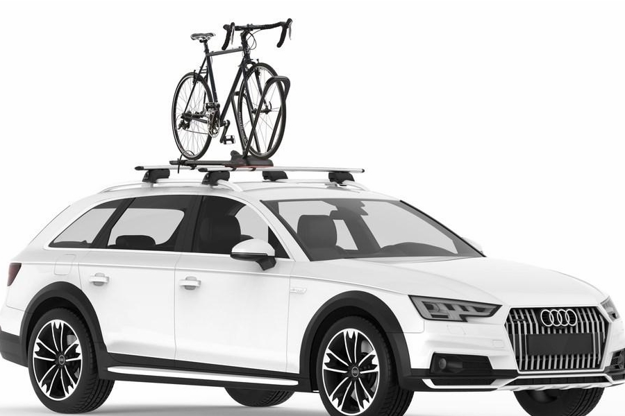 Yakima HighRoad Premium Rooftop Upright Bike Rack