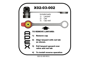 Apex Performance 3.0 Rapid Valve Cap and Lanyard Replacement Kit