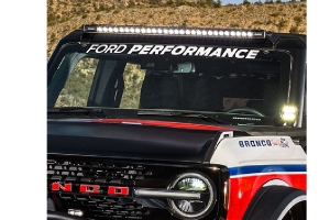 Ford Performance Parts Windshield Banner - White - Bronco 2021+