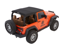 Bestop Trektop NX Glide Convertible Soft Top Black Diamond - JK 2dr